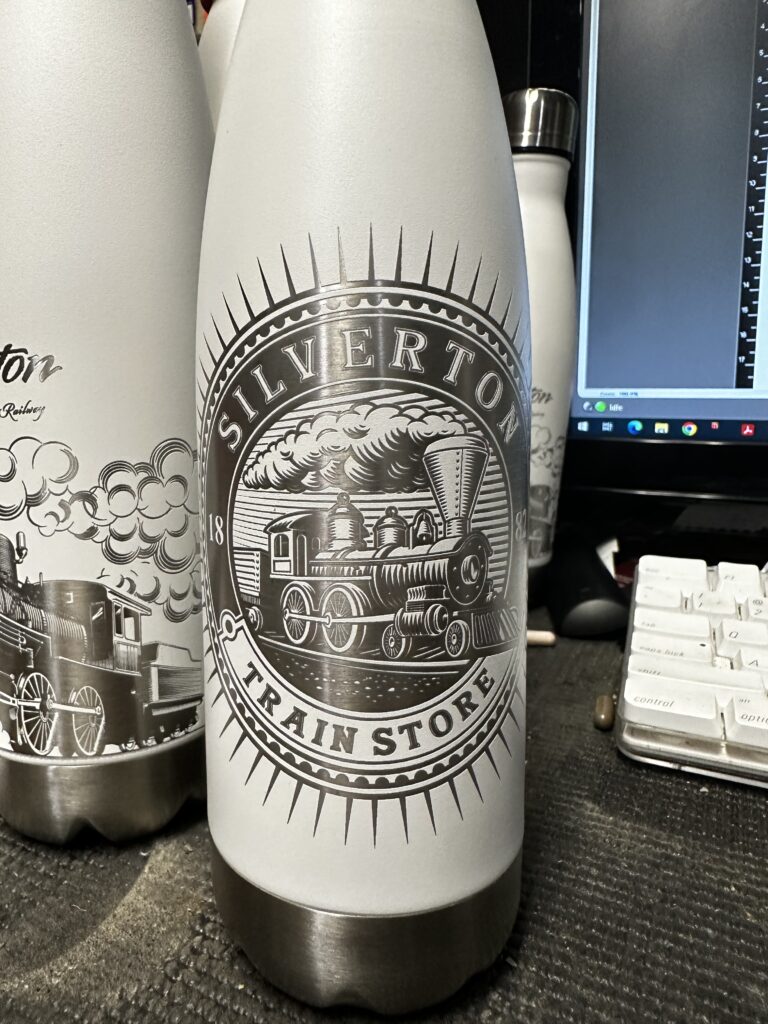 Branding, lasered gifts, graphic design, engraving, art, marketing