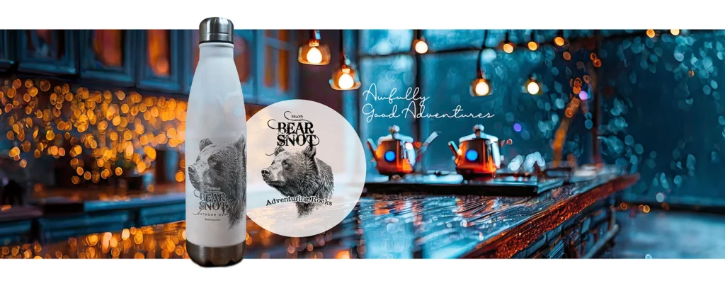 Identity Design, Bearsnot brand, marketing collateral